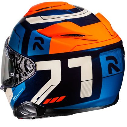 Casque Hjc RPHA 71 - COZAD - Bleu / Orange