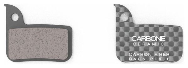 Paire de Plaquettes AMP Carbone - SRAM Red/Force/AXS/Level - Céramique