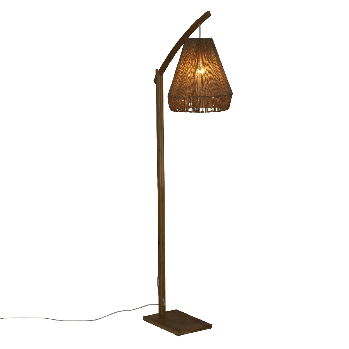 Atmosphera, Createur D'Interieur Lampadaire Arc Palm Beige