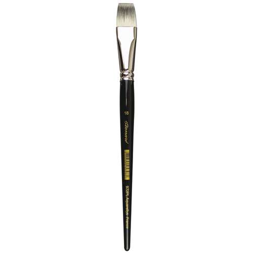 Léonard Synthetikpinsel Serie 972Pl, flach
