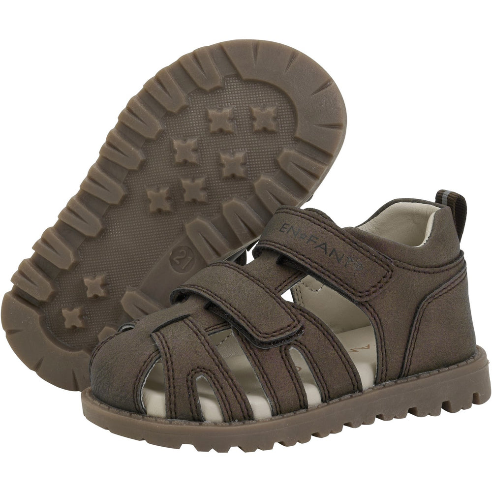 Køb En Fant Chocolate Brown Sandal Velcro