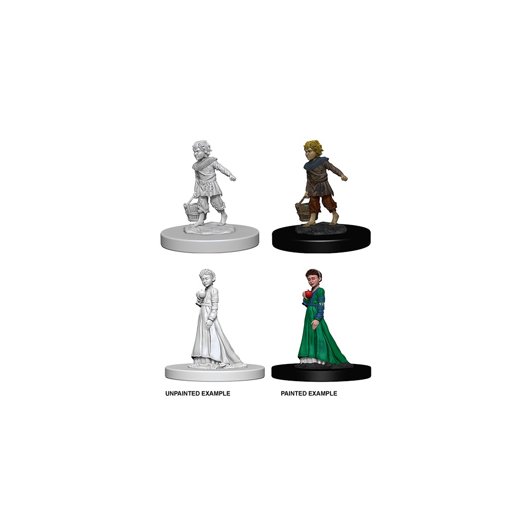 Pathfinder Deepcuts Unpainted Miniatures: Children
