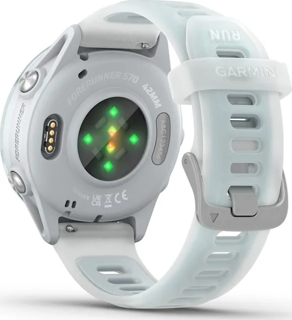 Garmin Forerunner 570 - 42mm Whitestone/cloud Blue