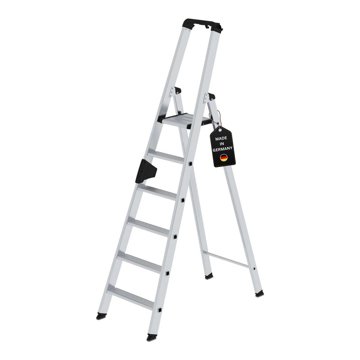 PROREGAL Trapladder, eenzijdig toegankelijk, 6 treden