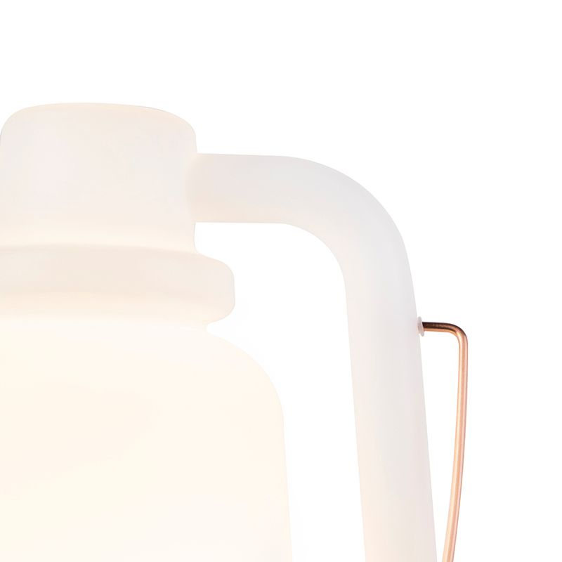 Vloerlamp wit 51 cm IP44 - Storm Large