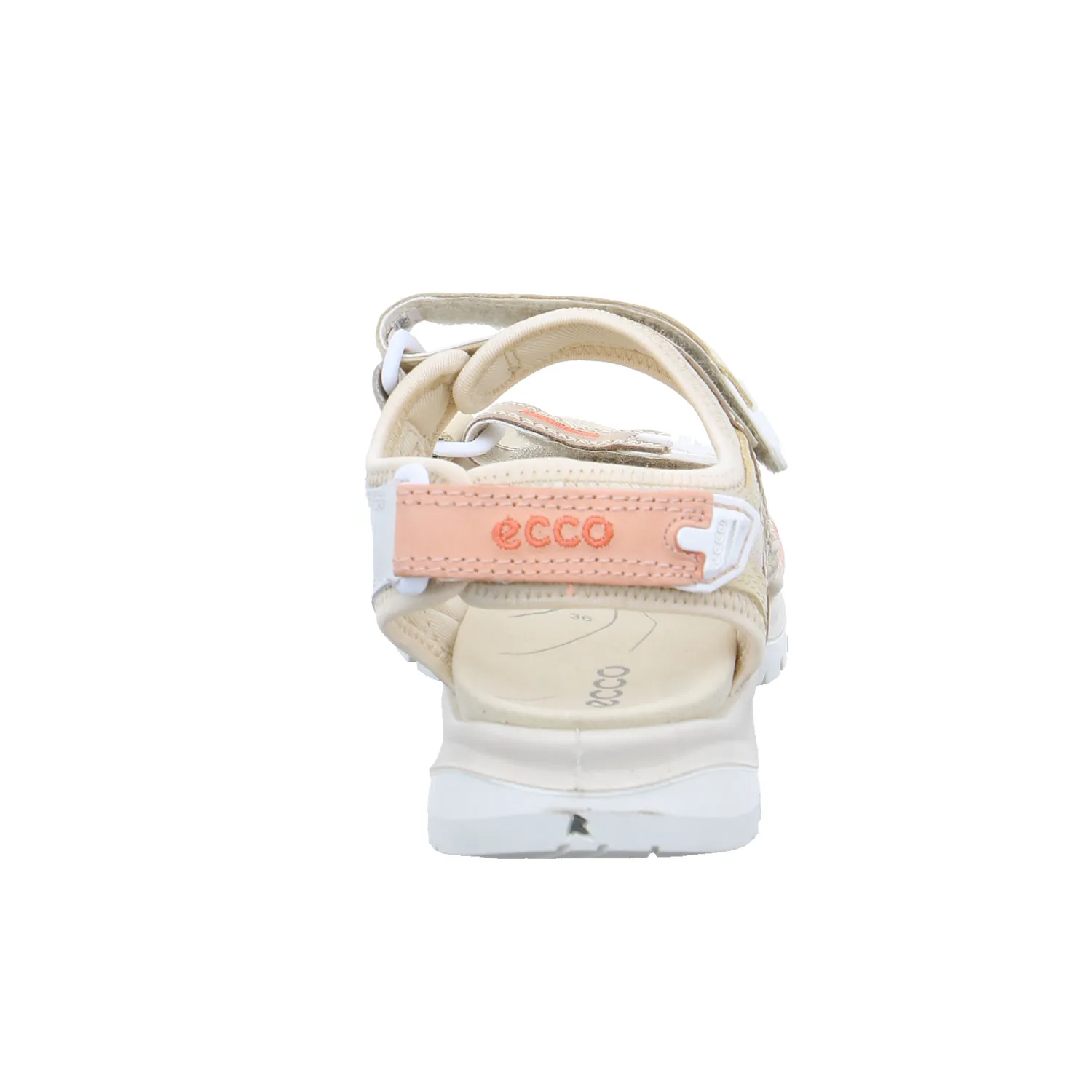 ECCO Trekking-Sandalette Beige Leder