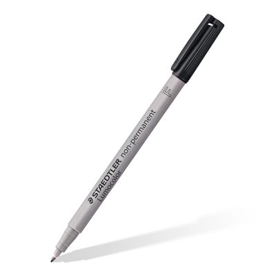 STAEDTLER LUMOCOLOR 316 - Marqueur non permanent - pointe fine - noir