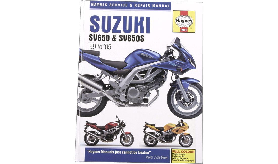 Værkstedshåndbog, SV650/650S 99-05