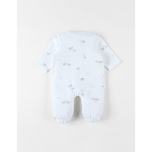Pyjama velours - Bali et Moka écru - 00m - NOUKIE 'S