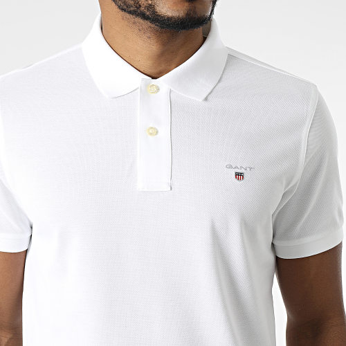 Polo Manches Courtes Original 2201 Blanc