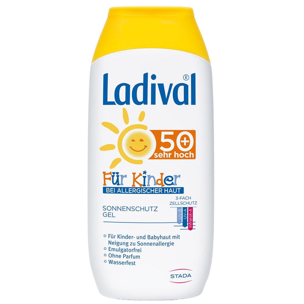 Ladival® Kinder Sonnengel bei allergischer Haut LSF 50+