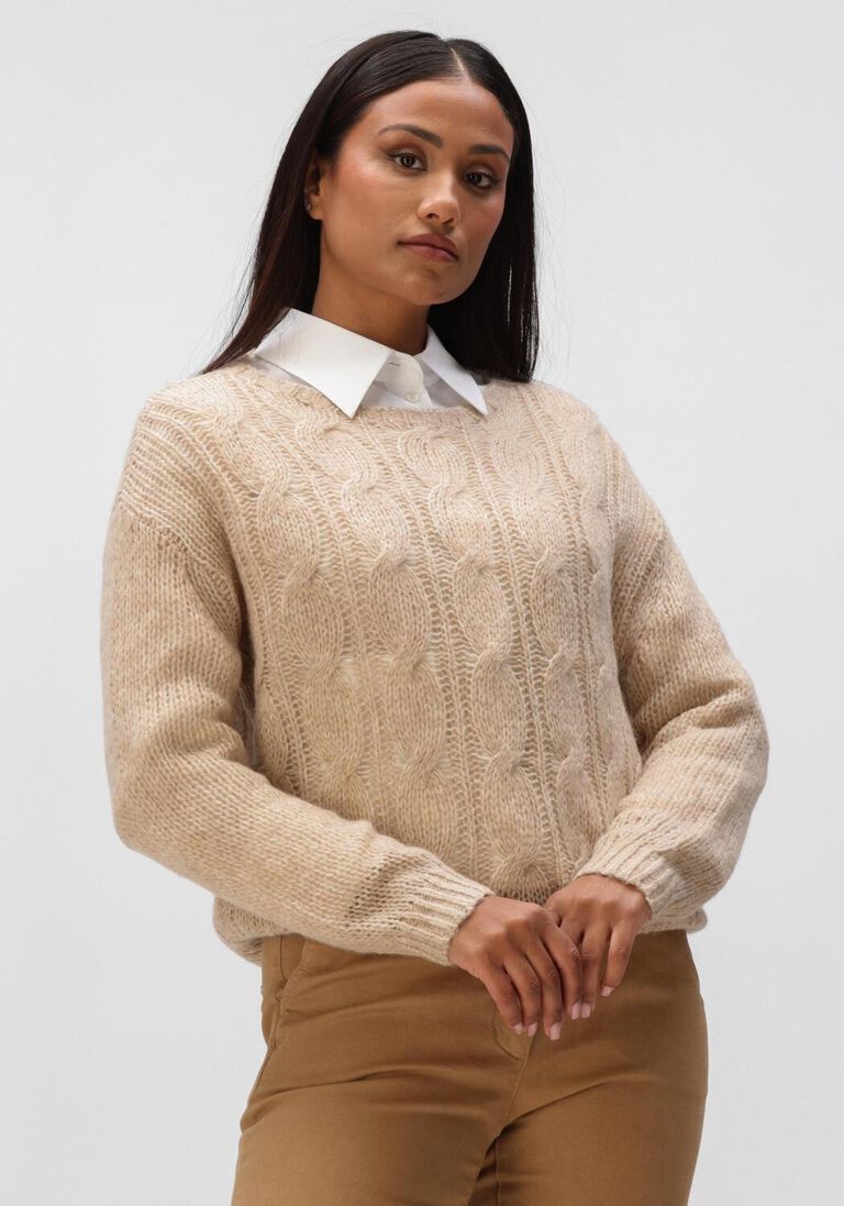 beige luisa cerano truien/vesten 138754/5348-00
