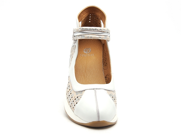 Fugitive escarpins femme viffy blanc