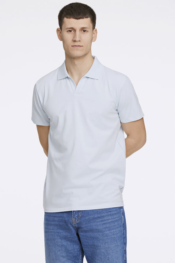 Lindbergh Stretch polo shirt S/S Blå