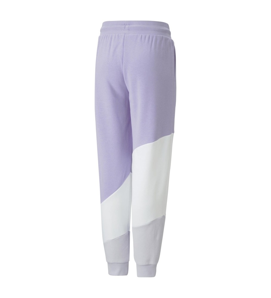 Calça Puma Power para jovens, lilás