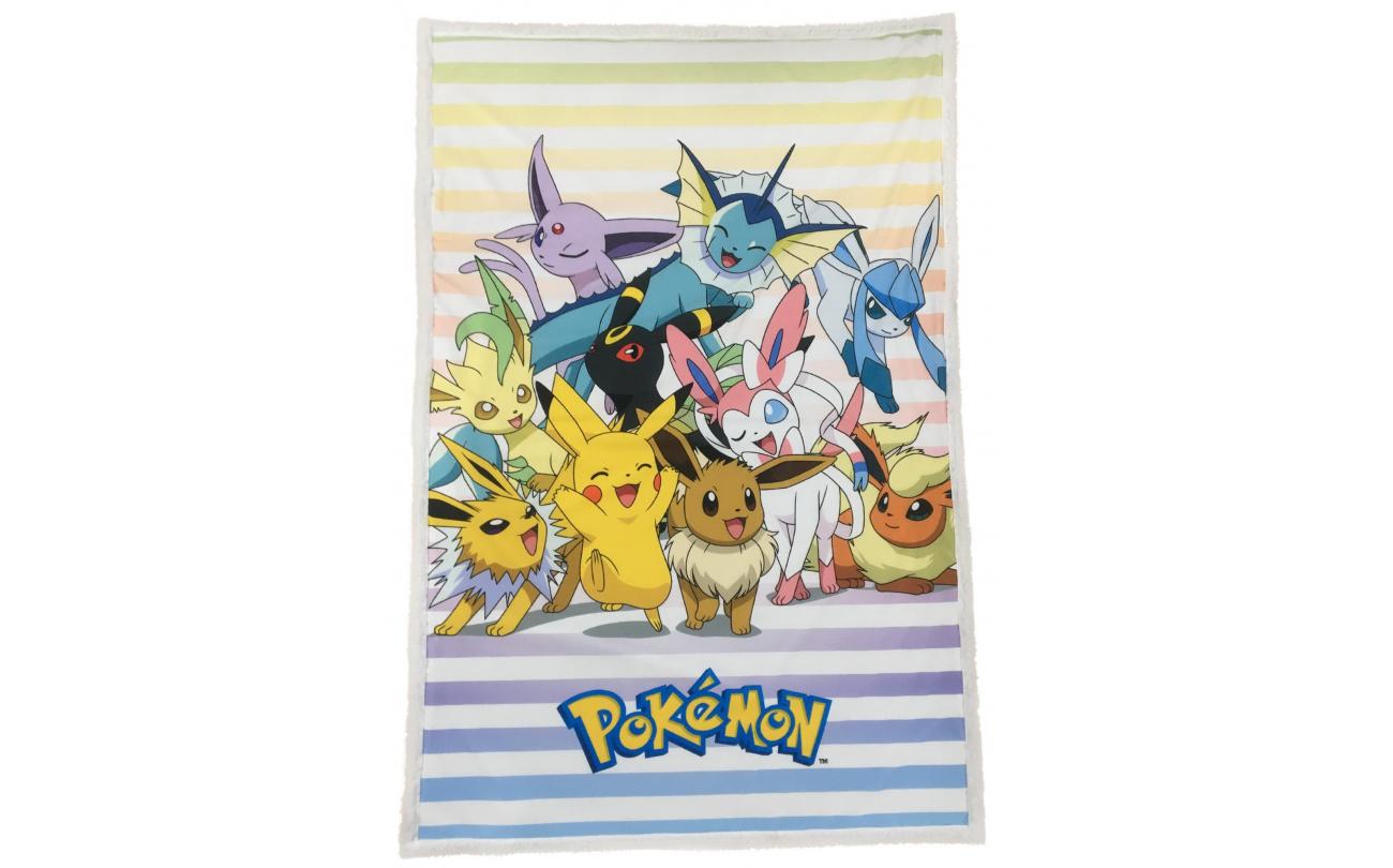 Pokémon Evolutions fleeceplaid 100x150cm