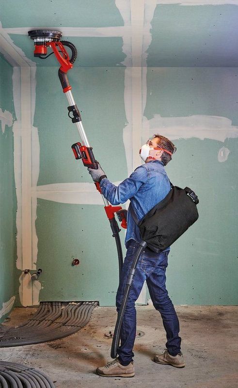 Einhell - TP-DW 18/225 Li Solo - Accu Wand-/Plafondschuurmachine - Ø225 mm - Power X-Change
