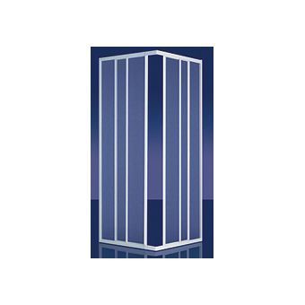 Plieger Economy douchecabine hoekinstap 2.2mm acryl 80/90x185cm wit