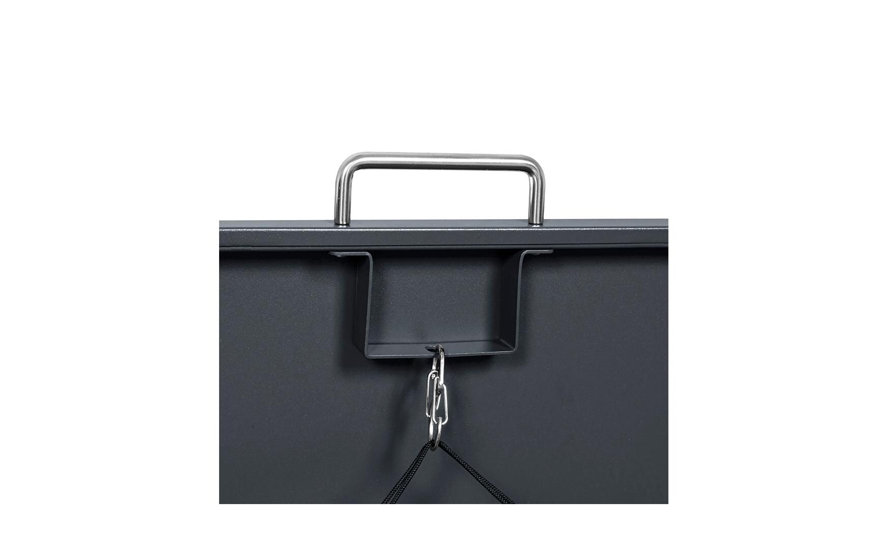 Mülltonnenbox 1-Türig Anthrazit<br>Mülltonnenbox für 60L, 120L oder 240L Boxen