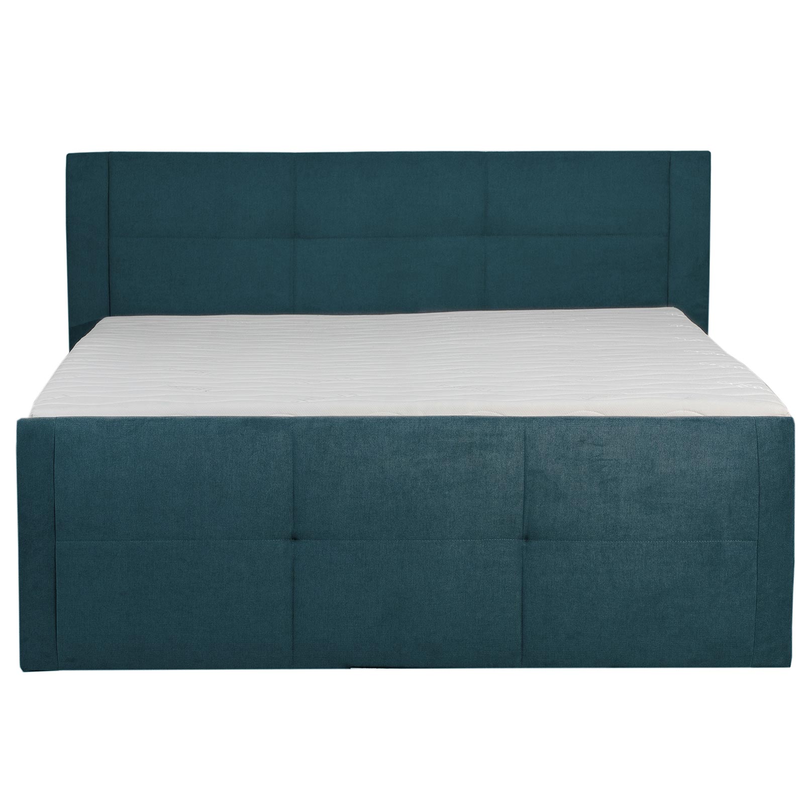Boxspringbett - mint - mit Bettkasten - H3 - 180x200 cm