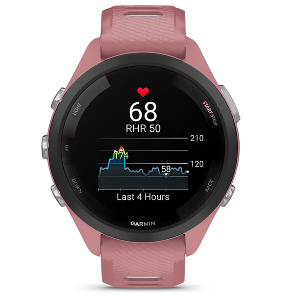 Montre cardio GPS GARMIN FORERUNNER 265S PINK