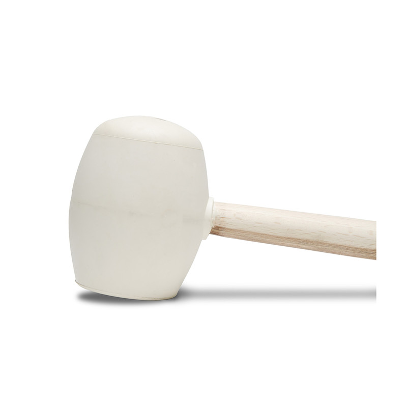 Rubi rubber hamer 500g rond wit