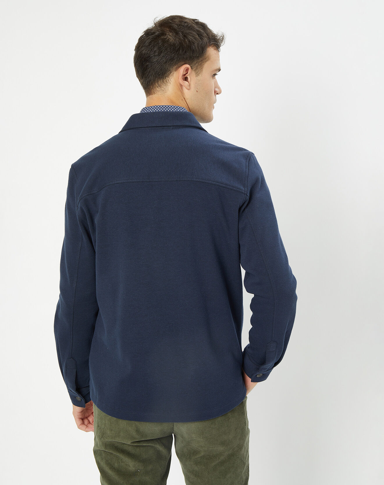 Hackett London Surchemise en Jersey bleue