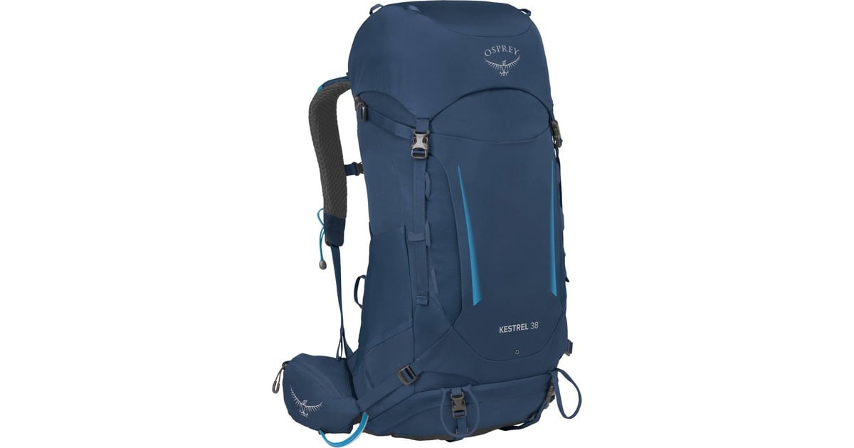 OspreyKestrel 38 rugzak  (Blauw, 38 liter, maat L/XL)