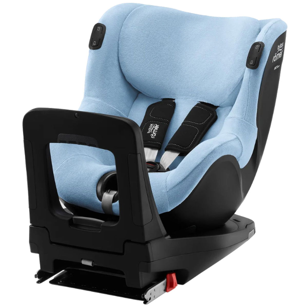 britax römerbritax römer   Swingfix-Dualfix M/3-i-Size-iSENSE Sommerbezug blue