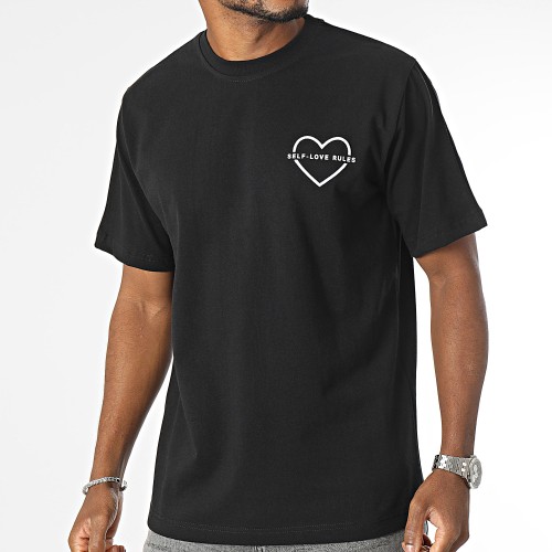 Tee Shirt Oversize Large Noir