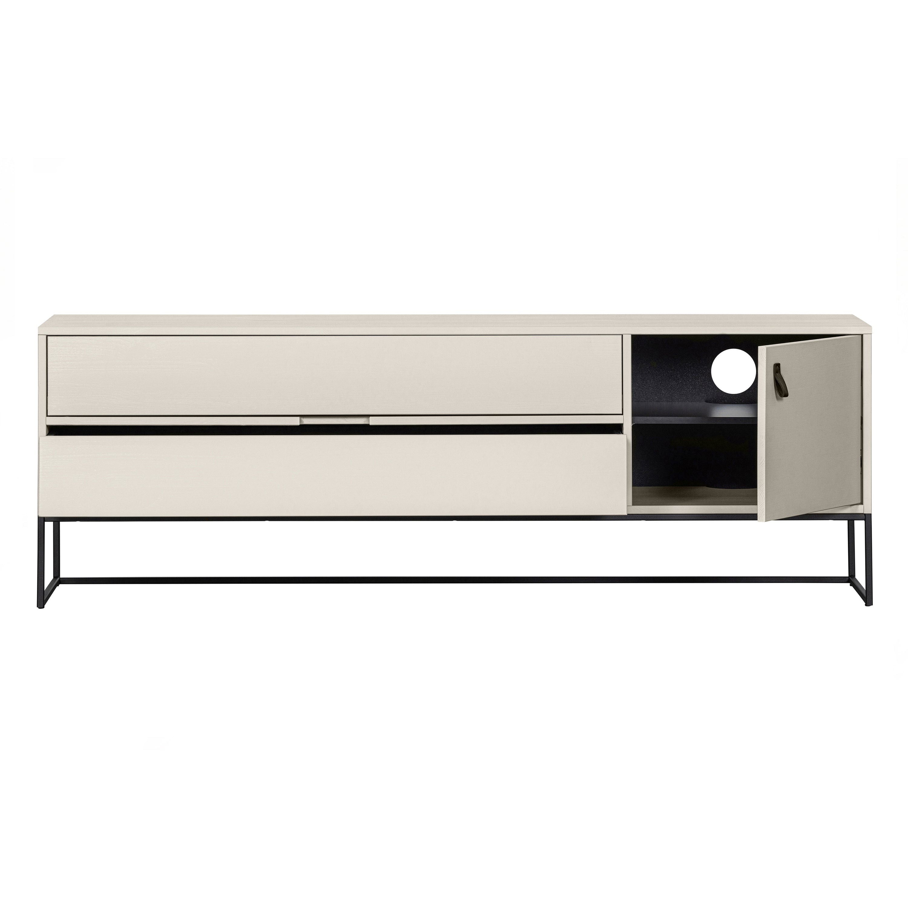 WOOOD Silas Tv-meubel B 180 cm - Dust