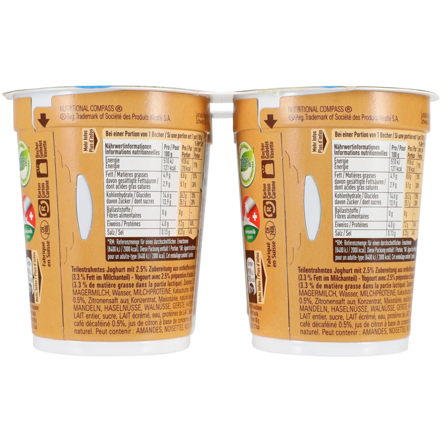 Hirz Joghurt Mocca 4x180g