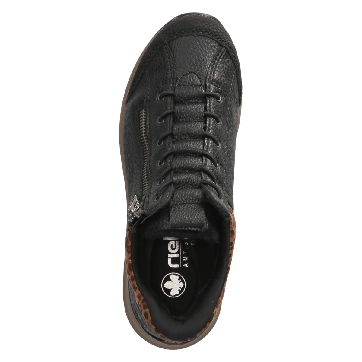 RiekerSchnürschuhe - schwarz