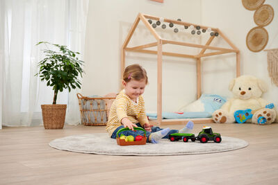 ABC Freddy Fruit Fendt Traktor med Tilhenger
