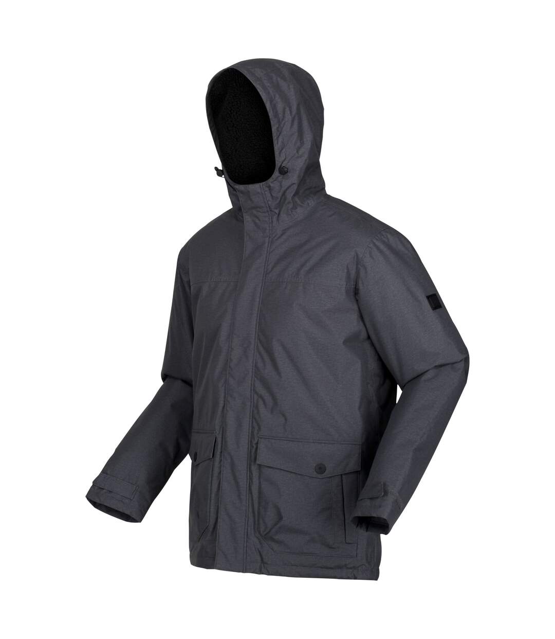 Regatta - Veste imperméable STERLINGS - Homme (Kaki foncé / Blanc) - UTRG6124