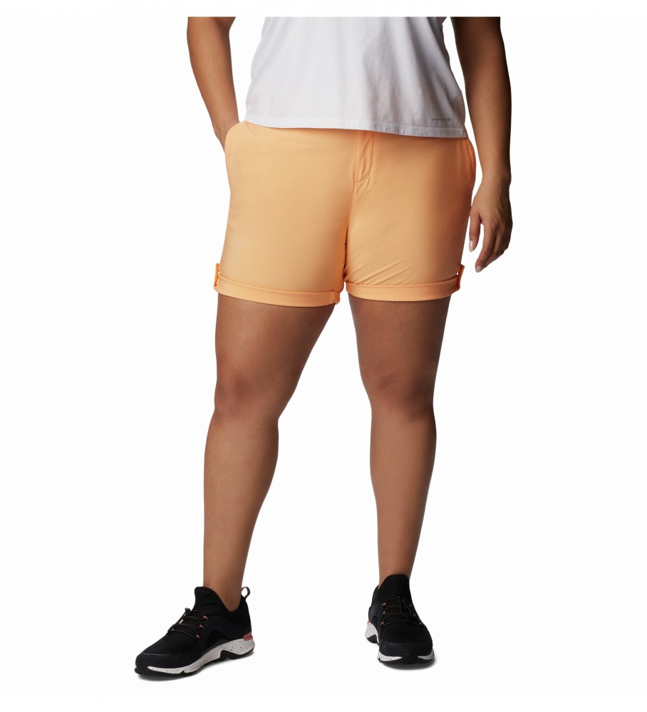 Calções utilitários Columbia Silver Ridge laranja