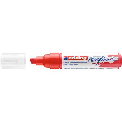 Edding 5000 - Marqueur acrylique - rouge