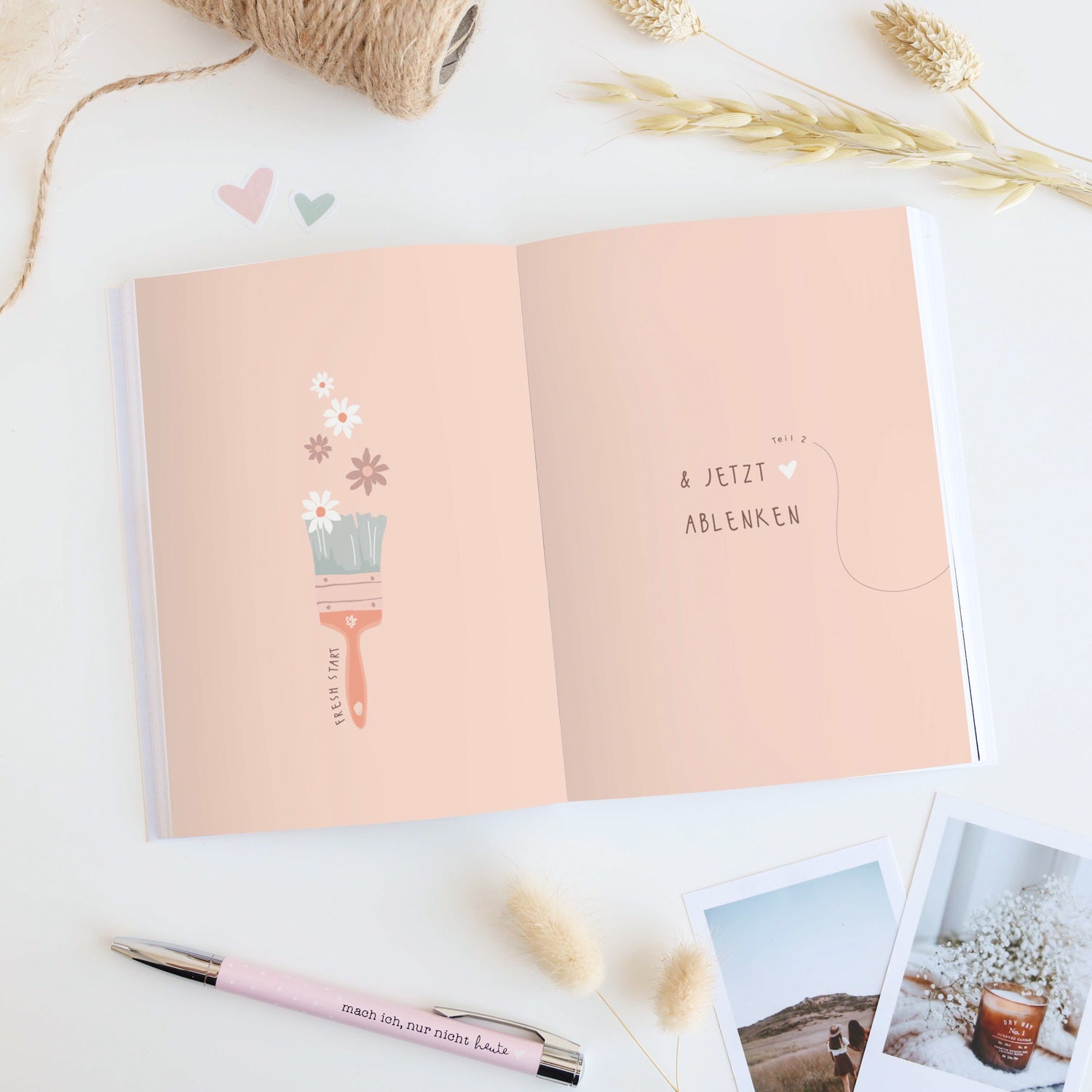 Ablenkungsbuch „Schöne Gedanken