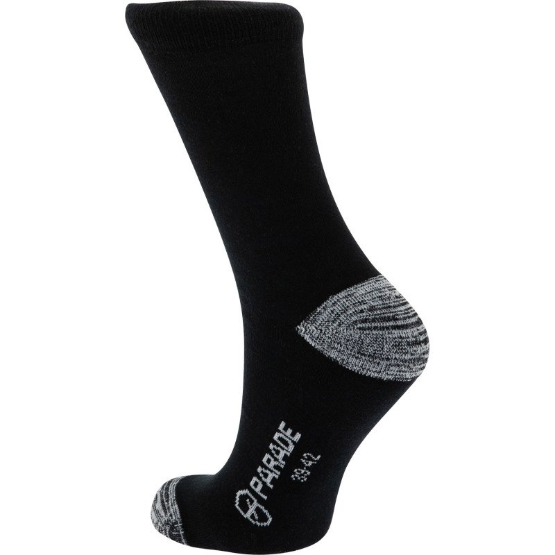 Chaussettes Madrid montantes - lot de 3 paires noires