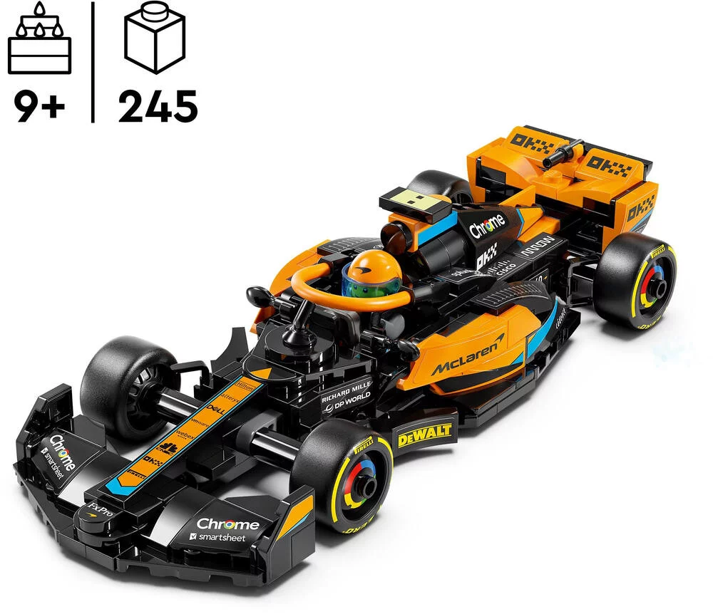 LEGO®SPEED CHAMPIONS 76919 - LA VOITURE DE COURSE DE FORMULE 1 Mc LAREN