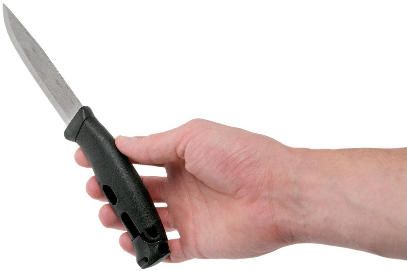 Morakniv Companion Spark 13567 Black, bushcraftmes met firesteel