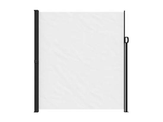 Auvent latéral rétractable blanc 220x500