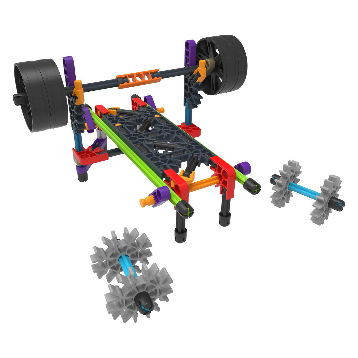 K'Nex Bouwset Wings & Wheels 30 Modellen, 500dlg.