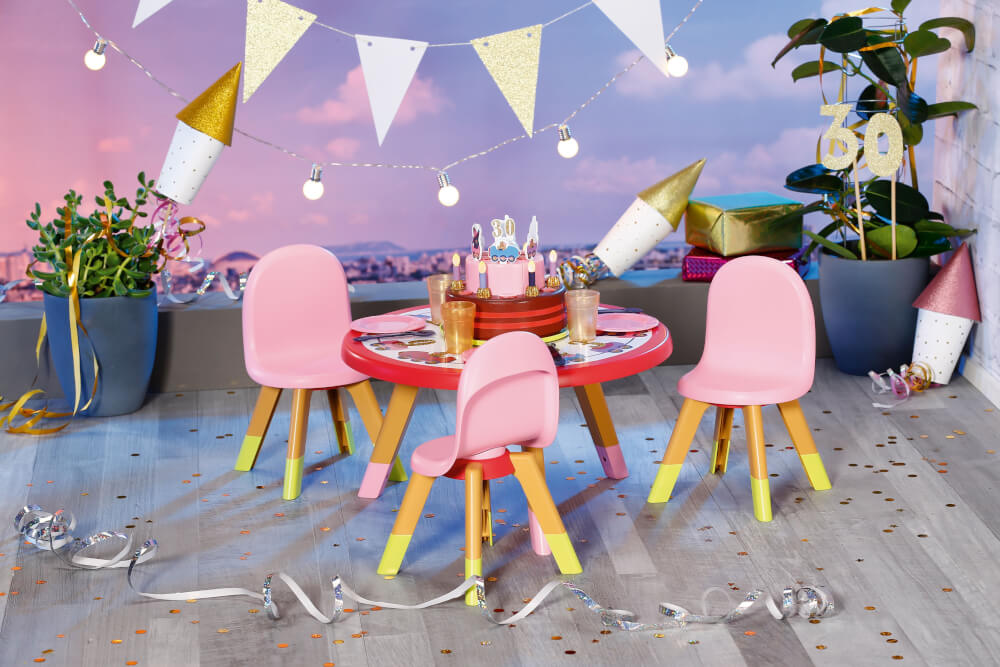 Zapf 831076 BABY born Happy Birthday Partytisch