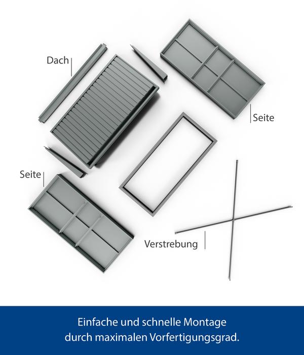 Hörmann Berry-Kaminholzregal Modern