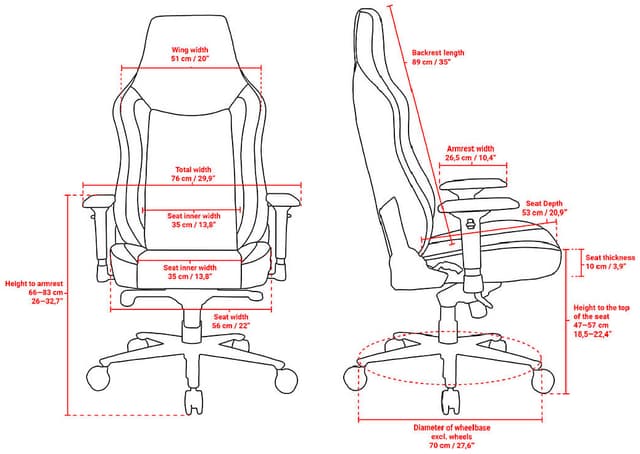 Arozzi Vernazza XL SoftPU gaming-stol (sort)