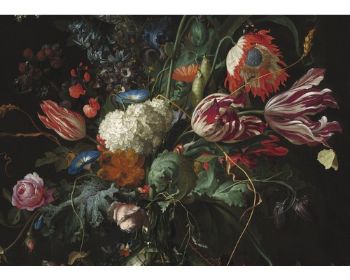 Canvas schilderij Vaas met bloemen 70x100 cm