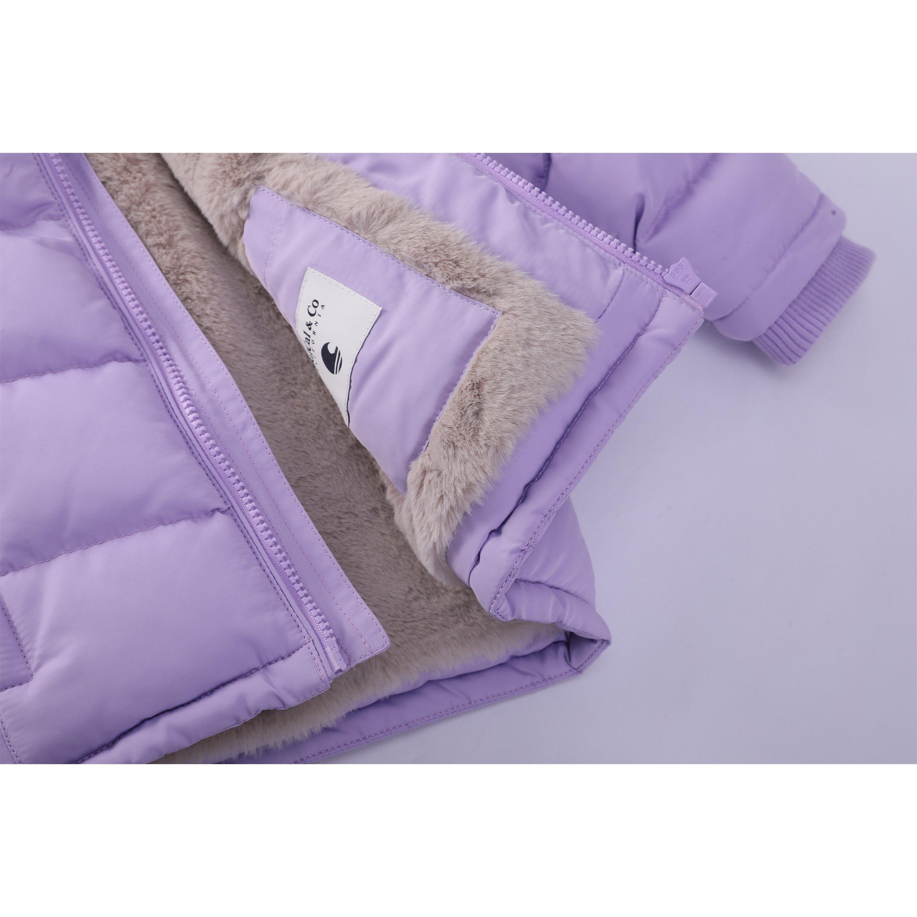SoulCal Infants 2 Zip Bubble Jacket