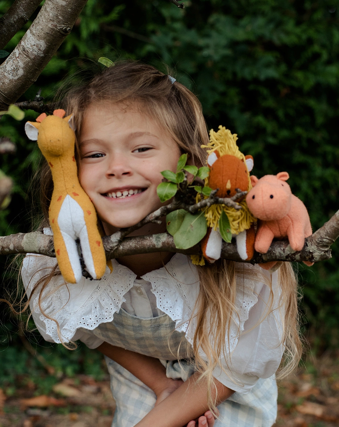 Kuscheltier-Set HOLDIE FOLK -  SAVANNAH ANIMALS 3-teilig