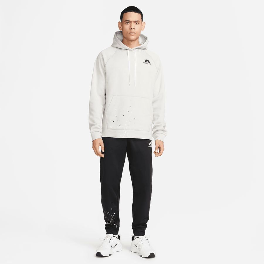 Nike Bas de Survêtement Therma-FIT Fleece - Noir/Blanc